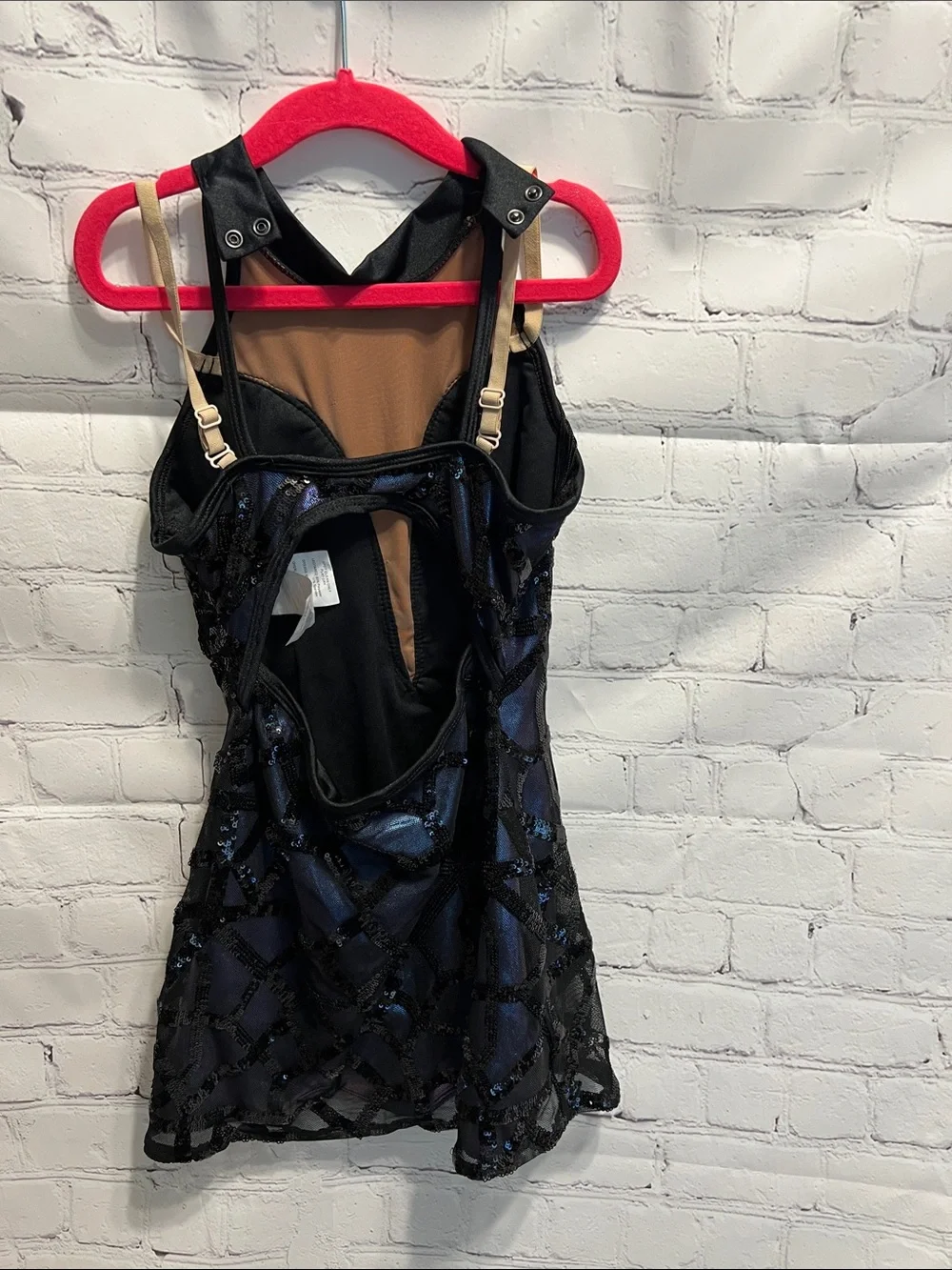 Revolution Fine By Me Black Iridescent Sequin Dress costume
